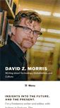 Mobile Screenshot of davidzmorris.com